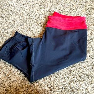 Lululemon running capris.
